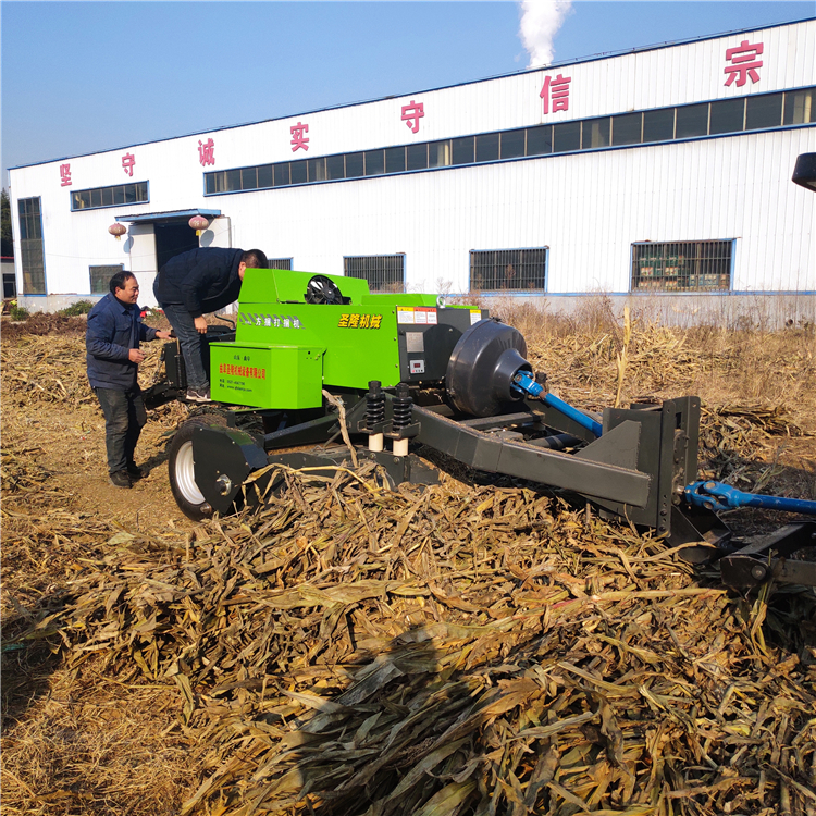 全自动秸秆打捆机 玉米秸秆打捆机