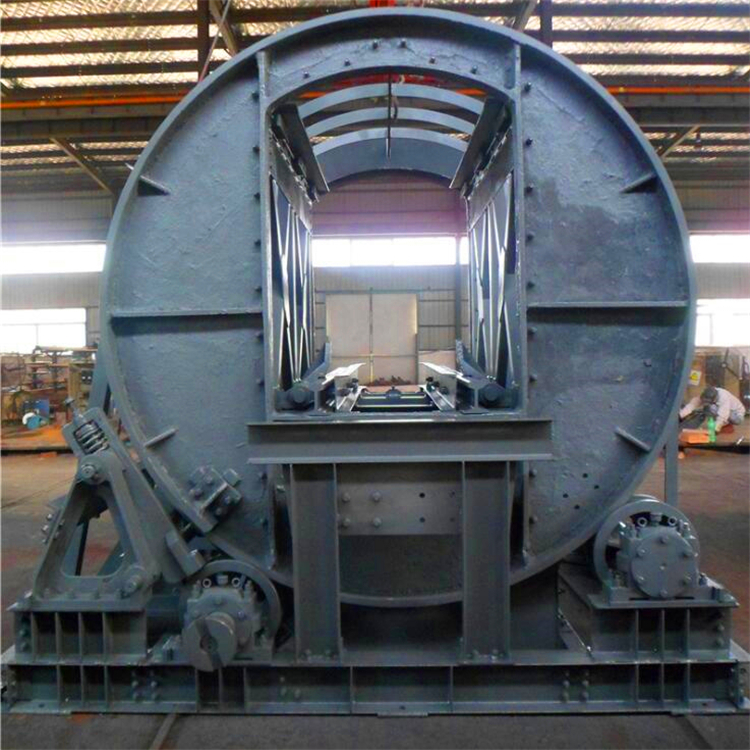 手动翻车机2吨矿车翻车机翻车机规格型号