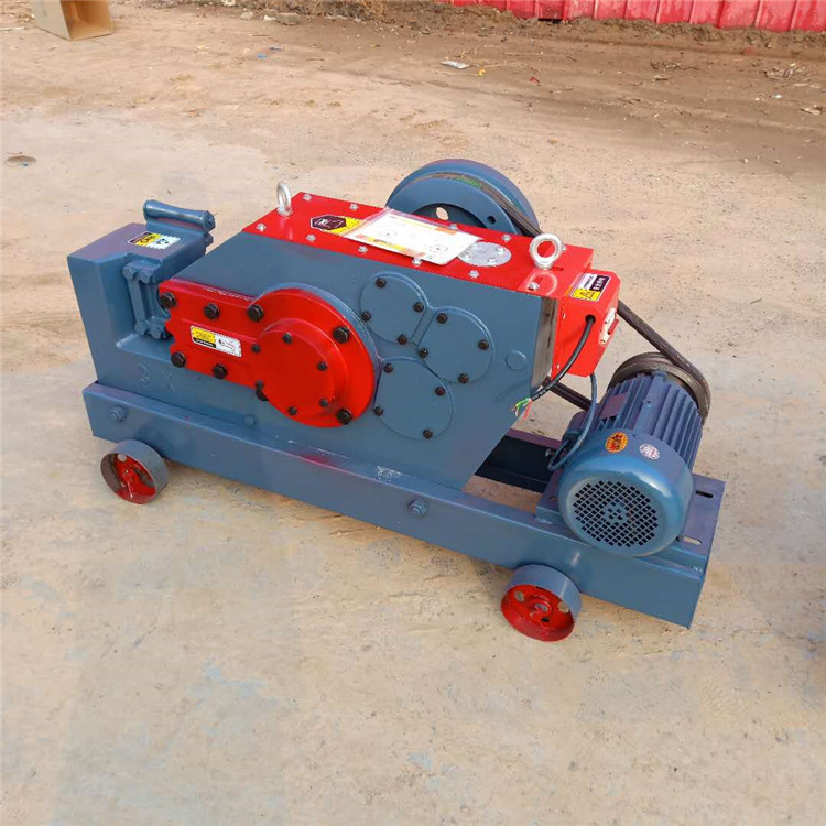 小型液压钢筋切断机平口圆弧钢筋断钢机截断机