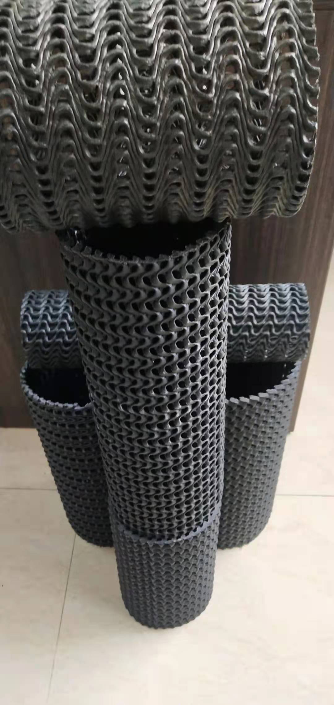 渗排水管规格广东直径200硬式透水管曲纹网状透水管价格一诺