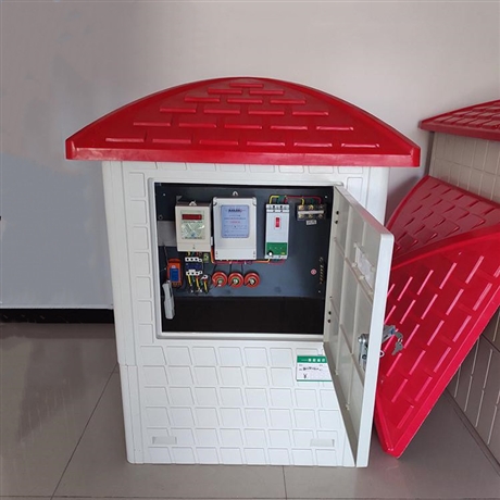 组合式智能玻璃钢井房 800型灌溉机井堡 玻璃钢井屋现货供应