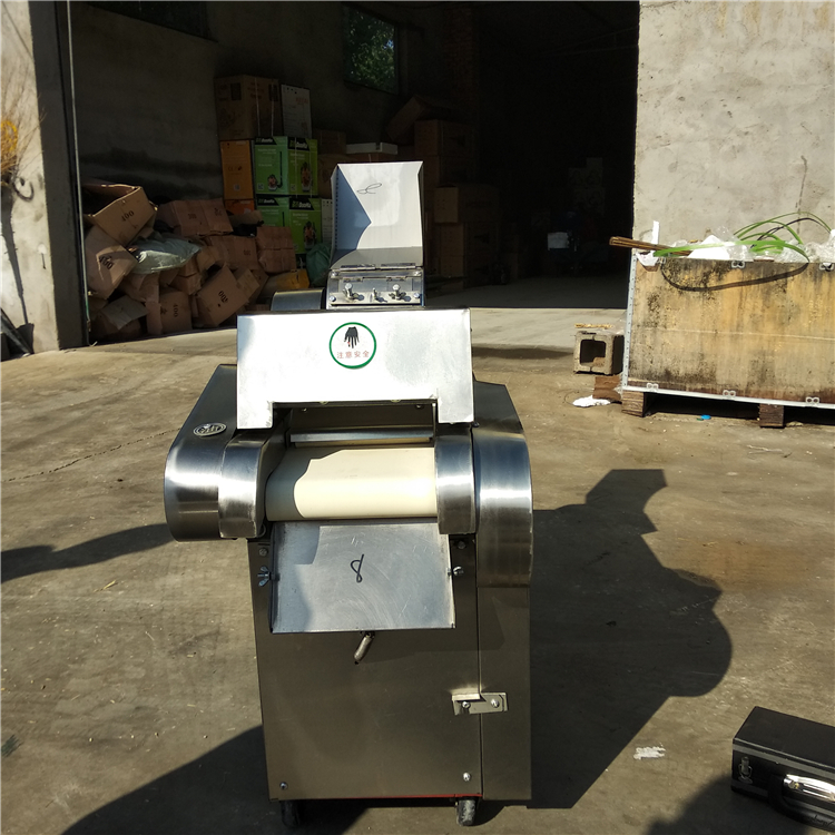 喂鸡用的切菜机价格五香豆腐切块机大型食堂用切菜机