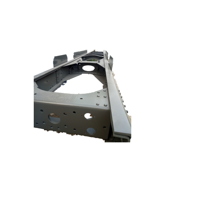 华菱之星车架大梁总成车架副梁车架横梁价格图片