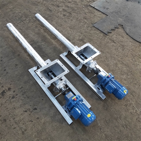 中药渣电动螺旋提升机规格齐全涂料粉螺旋输送机zcjb生产