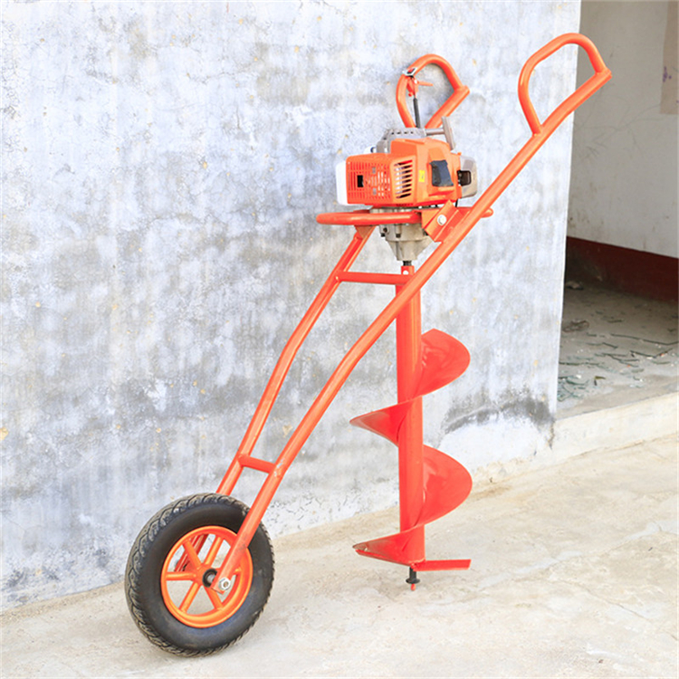 南宁果园挖坑机单杠手压小型挖坑机厂家普航可定制