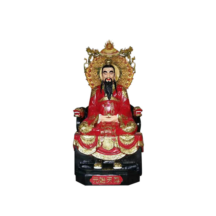 三清祖师爷神像定制大型塑像批发厂家