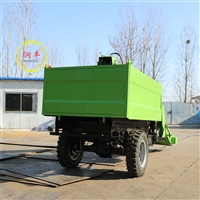 刮粪车翻斗自卸清粪车  养牛场省力清粪车