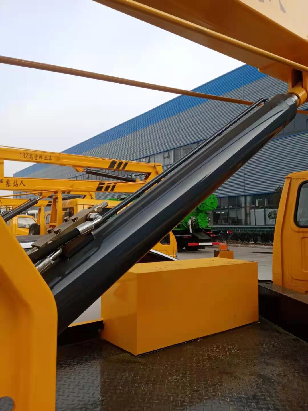 国六升降车江铃蓝牌1623米伸缩臂高空作业车价格