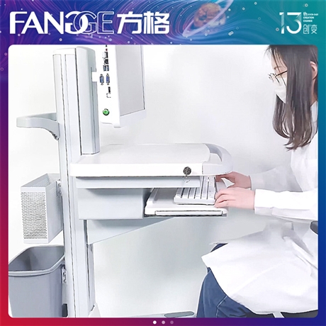 出售供应移动护理查房车 配置一体机查房推车