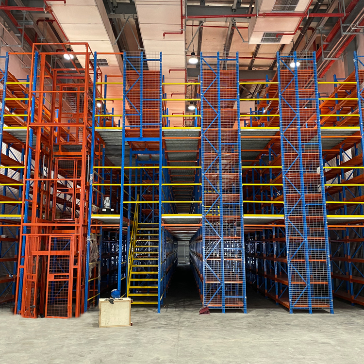 多层阁楼货架 三层