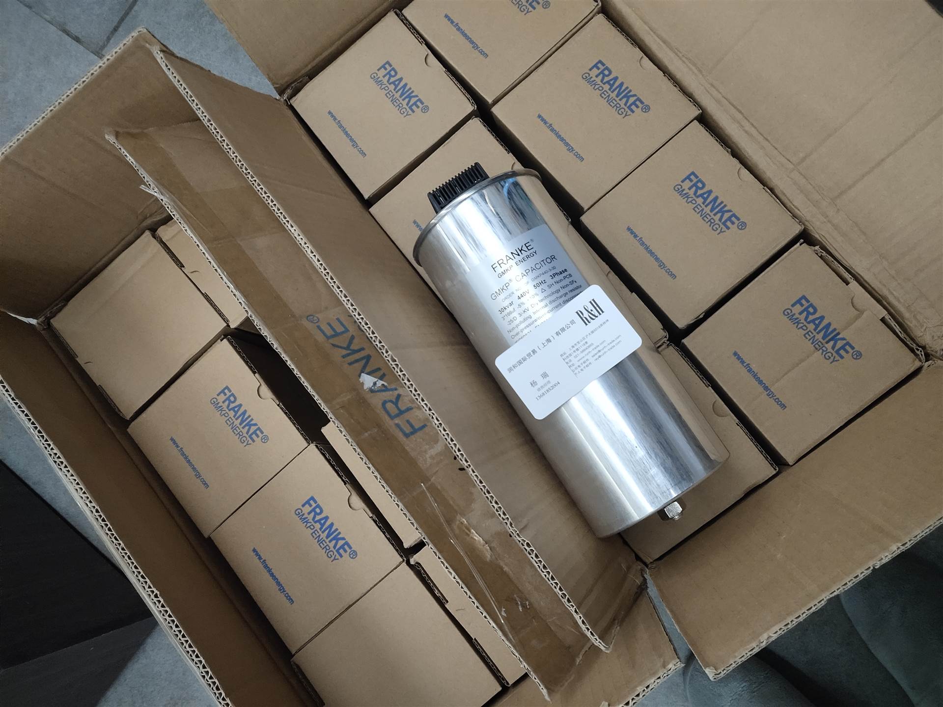 德国franke三相电容器franke单相电容器