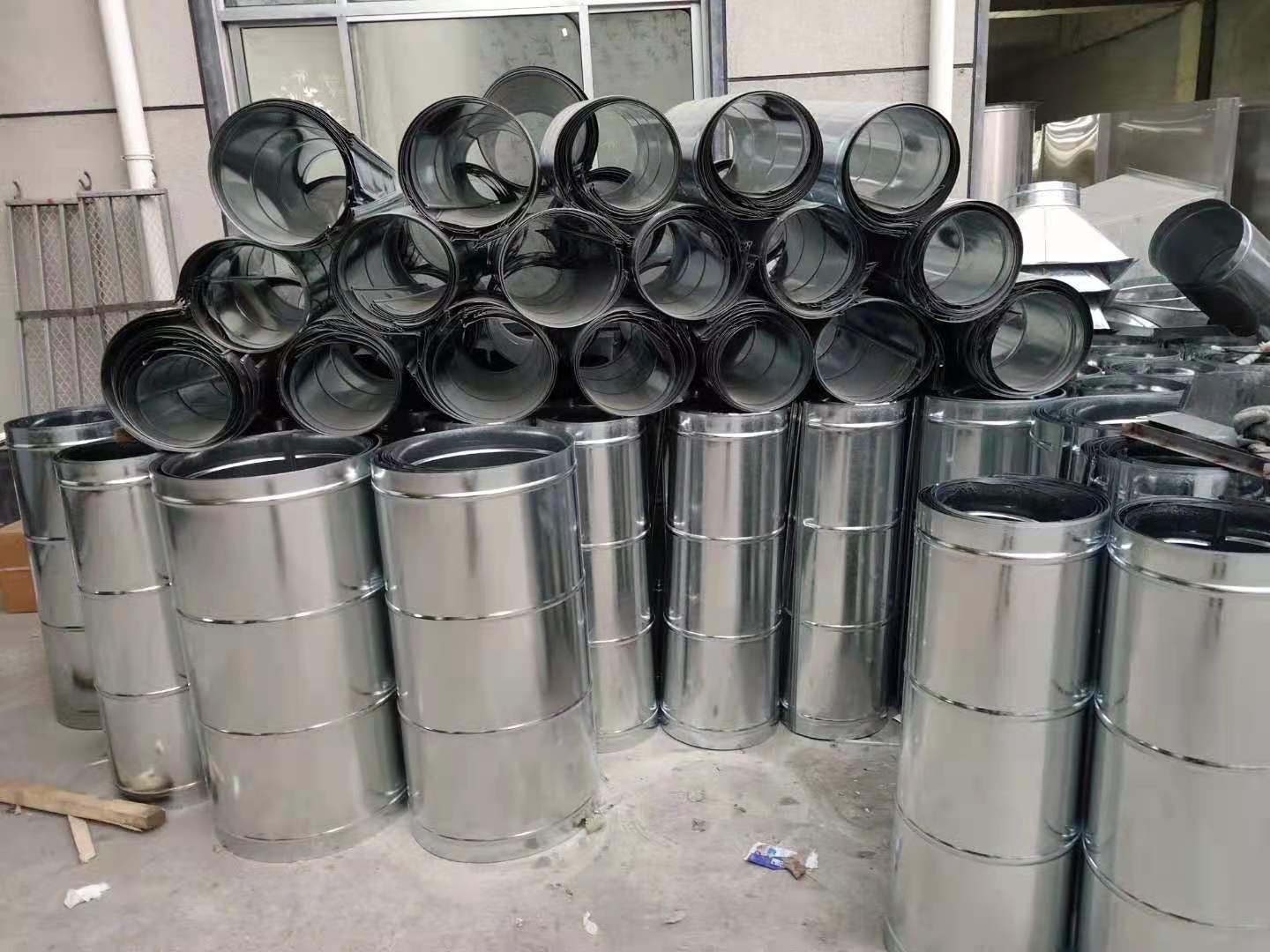 排烟管加工厂家 厂家生产镀锌烟管 铁皮烟筒生产厂家