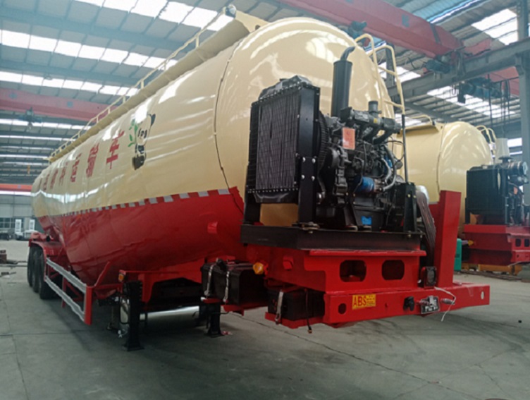 40立方粉粒物料槽罐车价格