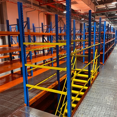 综合库货架 阁楼货架 三层阁楼货架