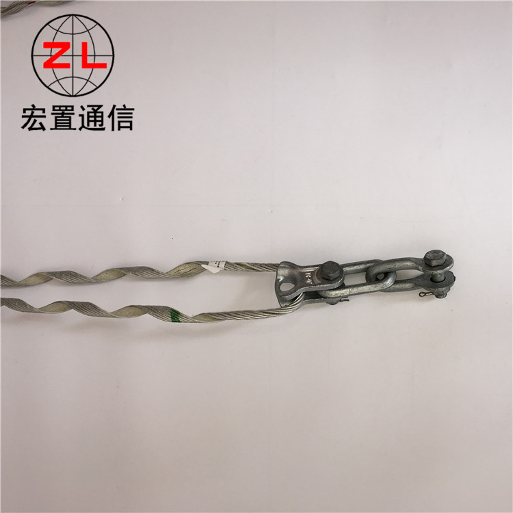 ADSS光缆拉线耐张金具串规格 300米档距拐角耐张挂夹产地货源