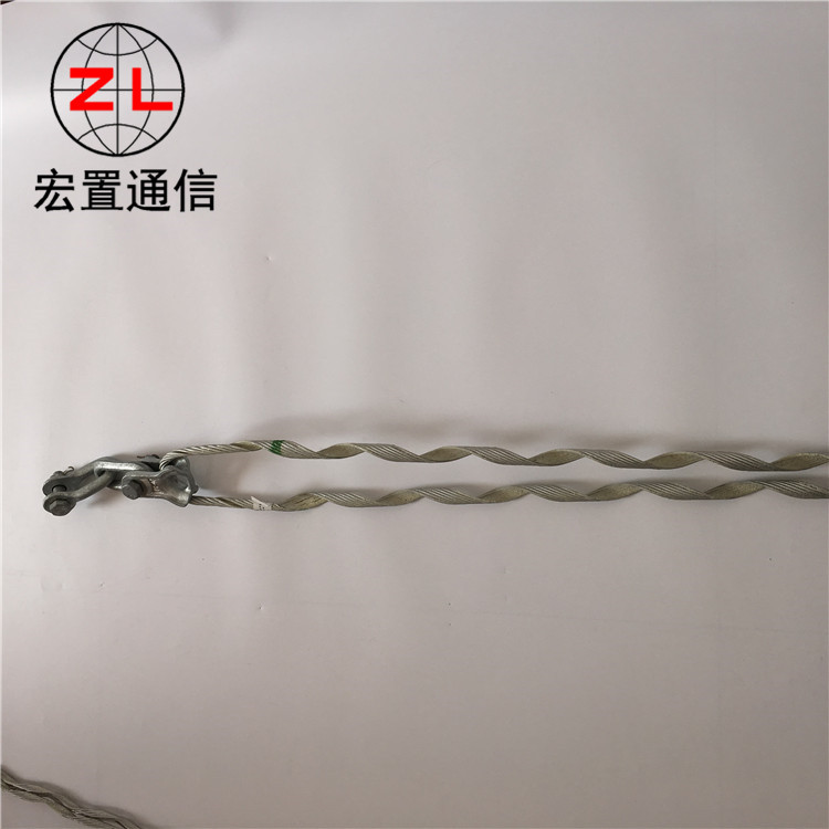 生产销售100米档距预绞式耐张线夹 单联挂点铝包钢耐张串线夹