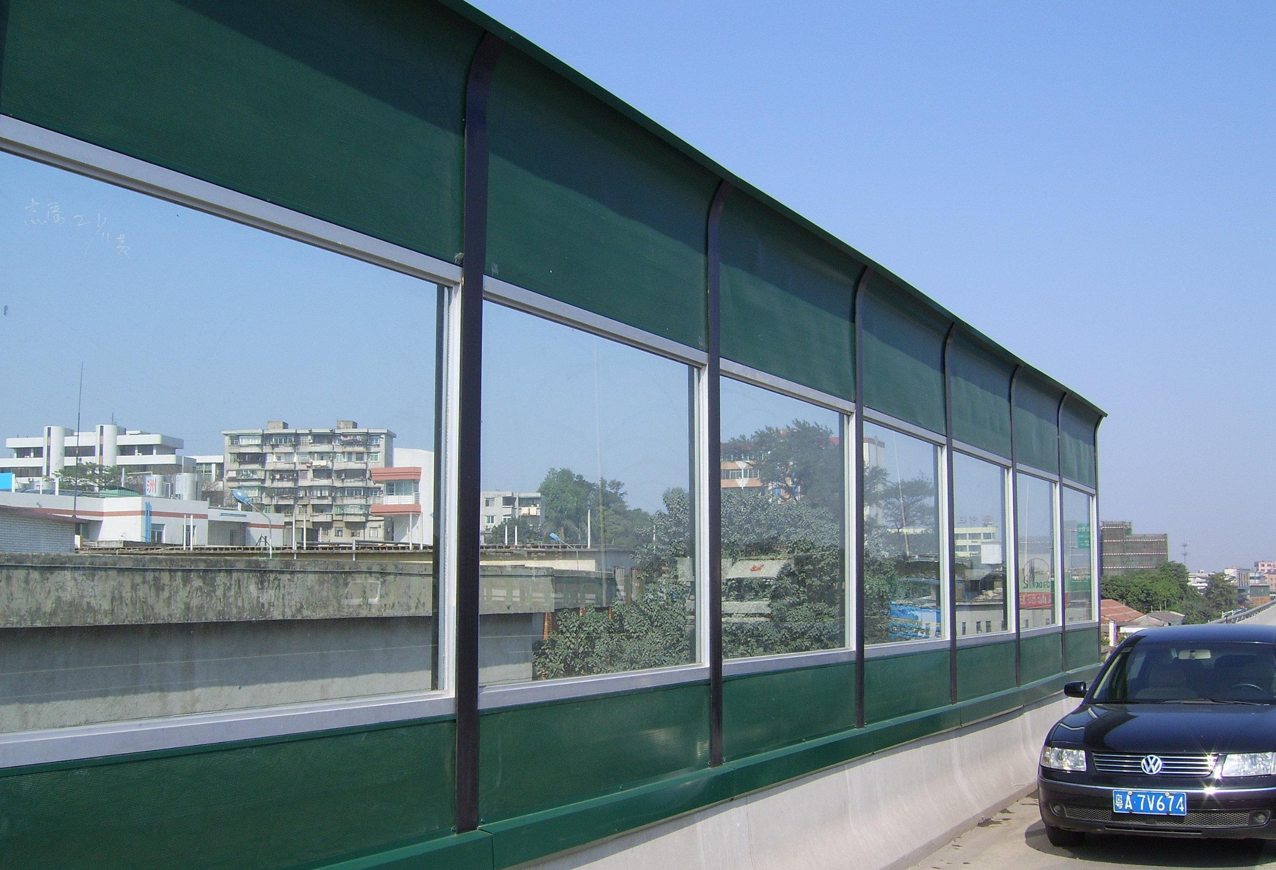 厂家生产高速公路铁路声屏障居民区厂区降噪隔音屏隔声墙