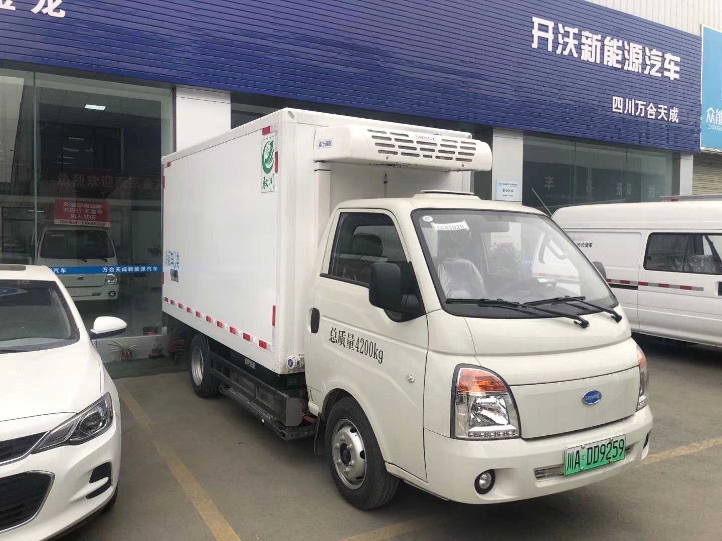 成都新能源純電動微型貨車銷售點地址租賃價格品牌型號