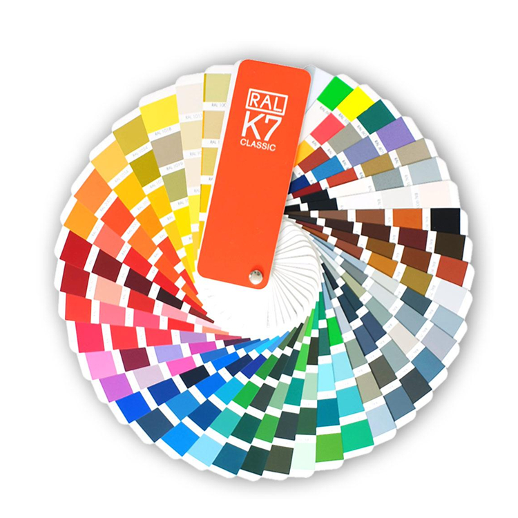 德国ral劳尔色卡k7 欧标国际色卡