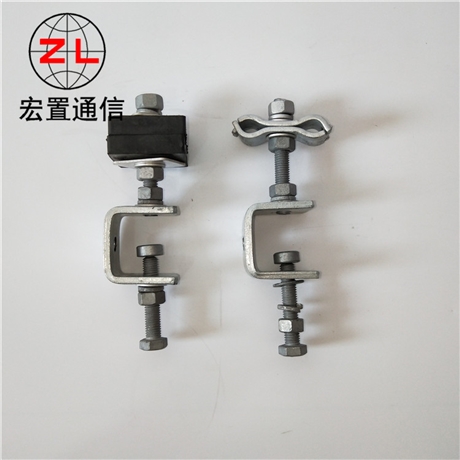 濮阳绝缘夹块ADSS光缆引下线夹 热镀锌塔用导引固定夹具
