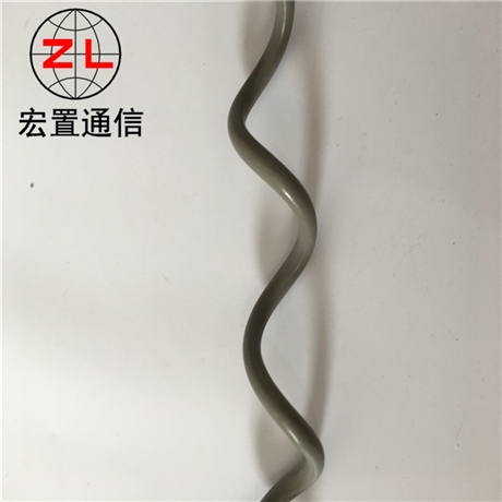 镇江ADSS光缆螺旋减振鞭规格 自承式架空光缆减振鞭型号