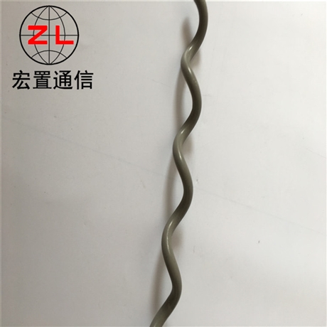浙江ADSS光缆非金属架空防振鞭型号 塑料减振阻尼鞭厂家