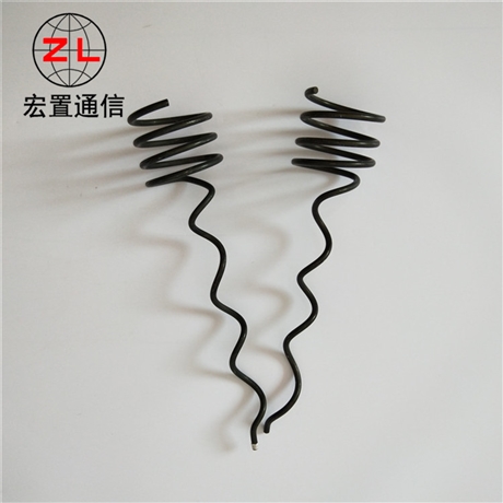 铁路通信电力防晕环夹具  自承式光缆防晕环 预绞丝金具