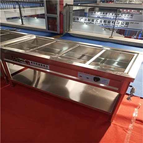 电加热食堂多格保温售饭台济南保温售饭台厂家
