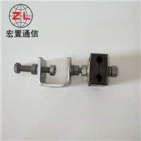 荆门电力光缆金具 杆用引下线夹规格 塔用金属夹块导引线夹