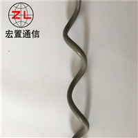 镇江ADSS光缆螺旋减振鞭规格 自承式架空光缆减振鞭型号