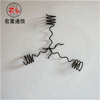 邯郸铝合金丝室外架空防晕环 200米档距OPGW光缆防电晕环价格