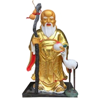 长生大帝石雕神像 河南塑造雕像厂家