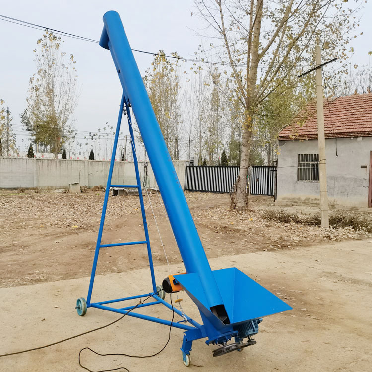 小型水泥砂子上料机蛟龙送料机