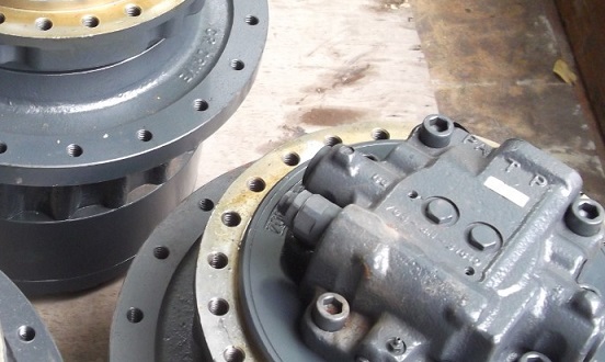 陕西斗山挖掘机配件总代理 斗山60挖掘机回转总成 回转马达减速机