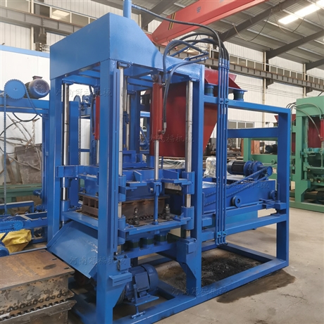 全自动水泥彩砖机 冠福免烧彩砖液压机械 多功能混凝土彩砖设备
