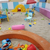北京海沙 儿童乐园海沙玩法 沙池沙漏细海沙