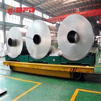 轨道电动平车 蓄电池供电 KPX-10t钢轨钢材转运轨道电动平台车