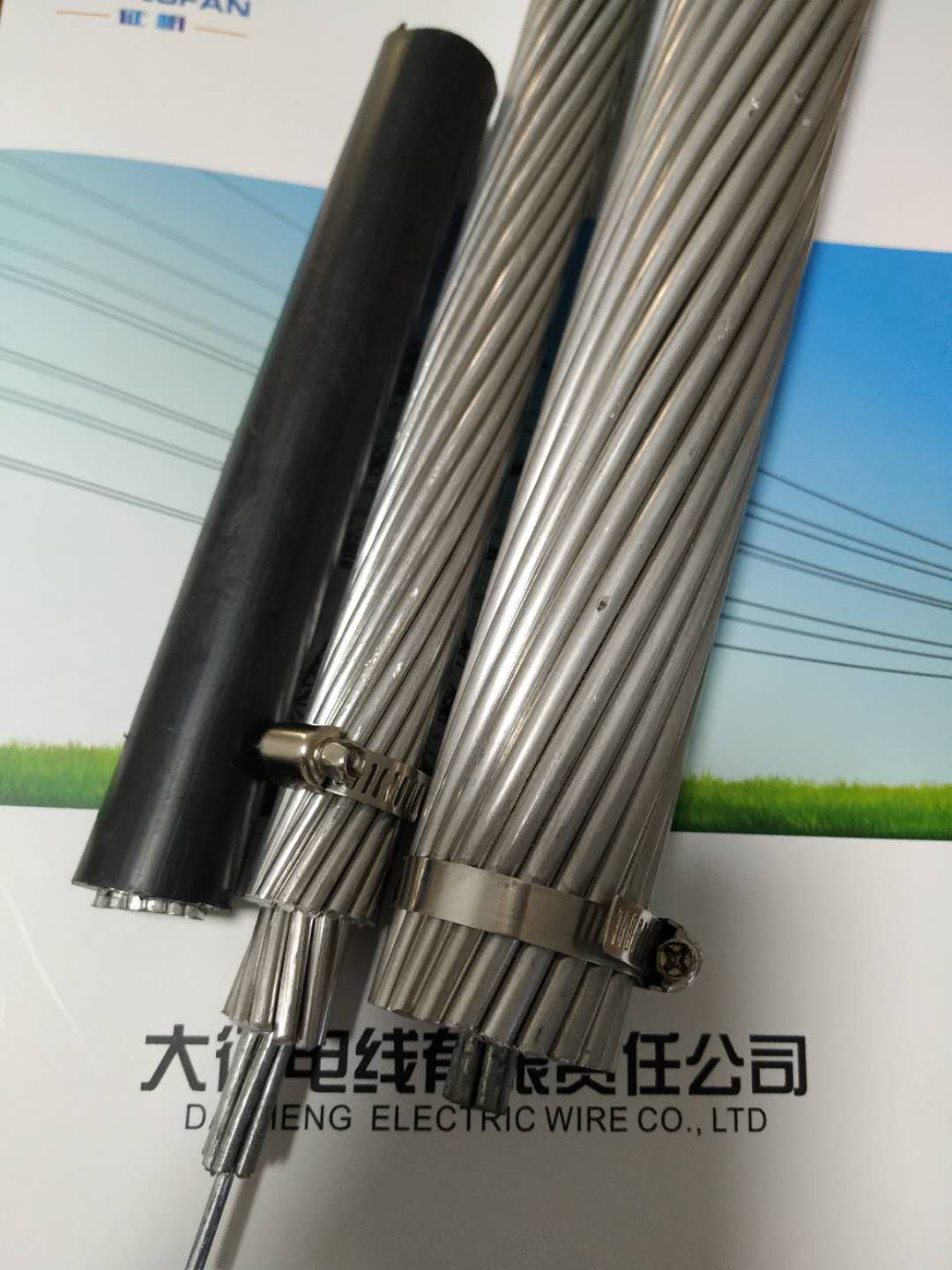 鋁包鋼芯鋁合金絞線貴州廠JNRLH1X1/LB14-500/55加工鋼芯耐熱鋁合金導線