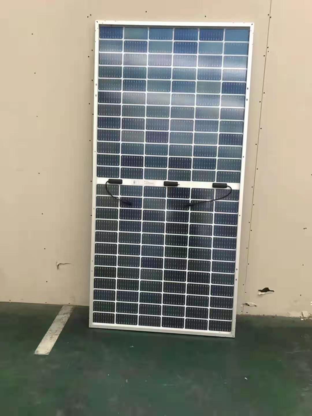 晶科双面发电板470w光伏板太阳能电池板家用太阳能板