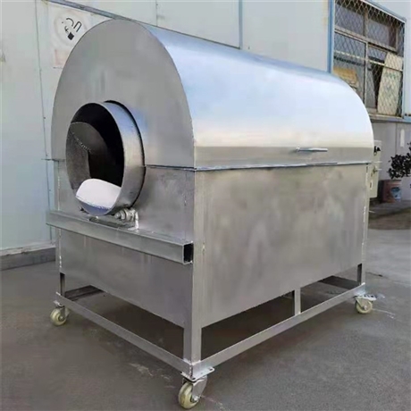 全自动电加热炒货机 炒50斤花生炒锅