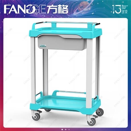 移动静音轮医疗手推车 多功能医用车出厂价