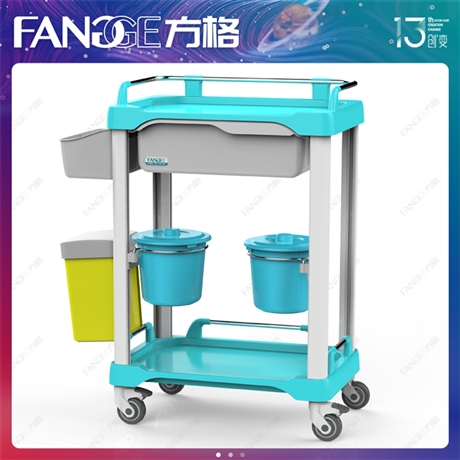 造型ABS护理手推车功能 小型医疗推车FG-Q-07