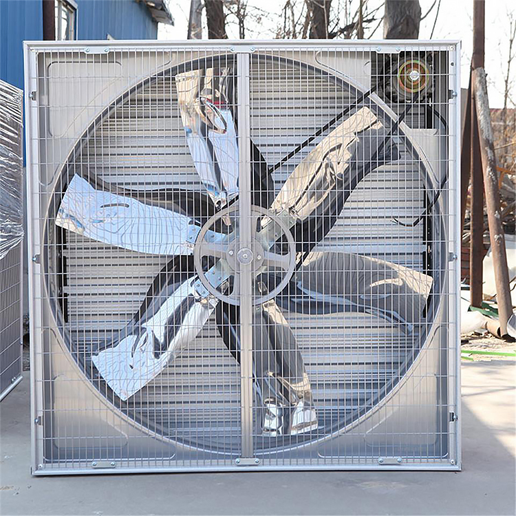 推拉风机负压风机 一体冲压百叶开闭灵活 湿帘降温风机 丰诺厂家定制