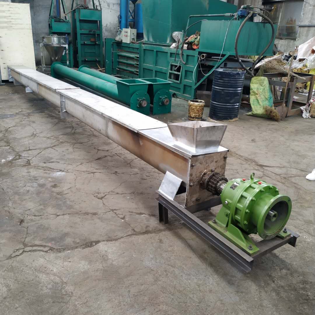 矸石破碎后粉灰螺旋提升机xwzf蛟龙式玉米粮食提料机