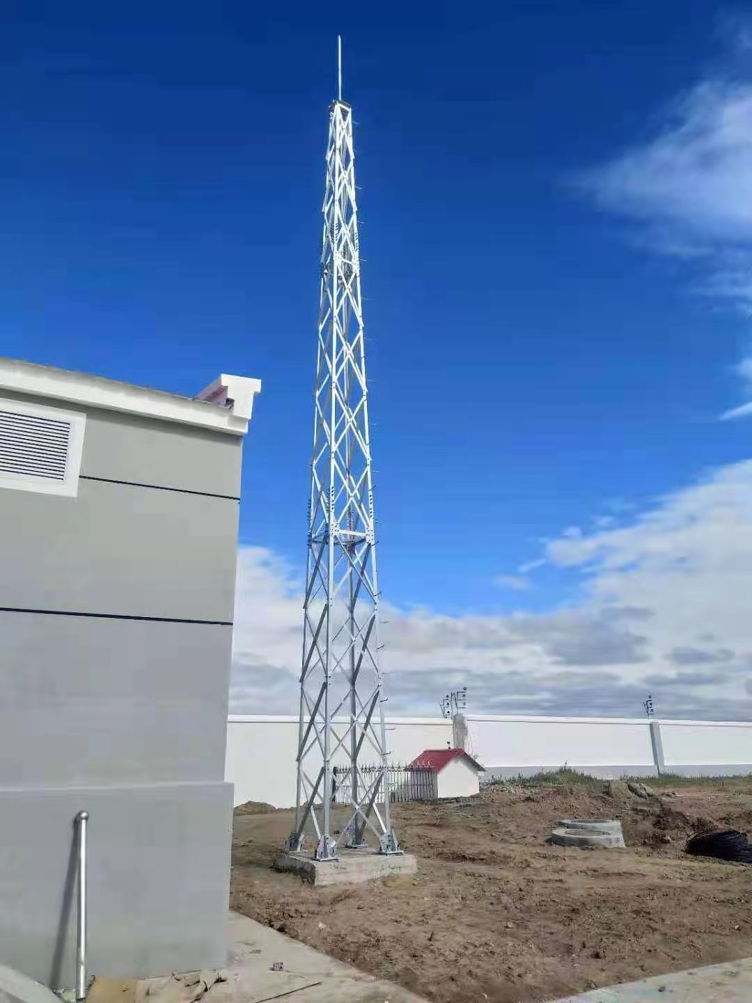 钢结构避雷针塔