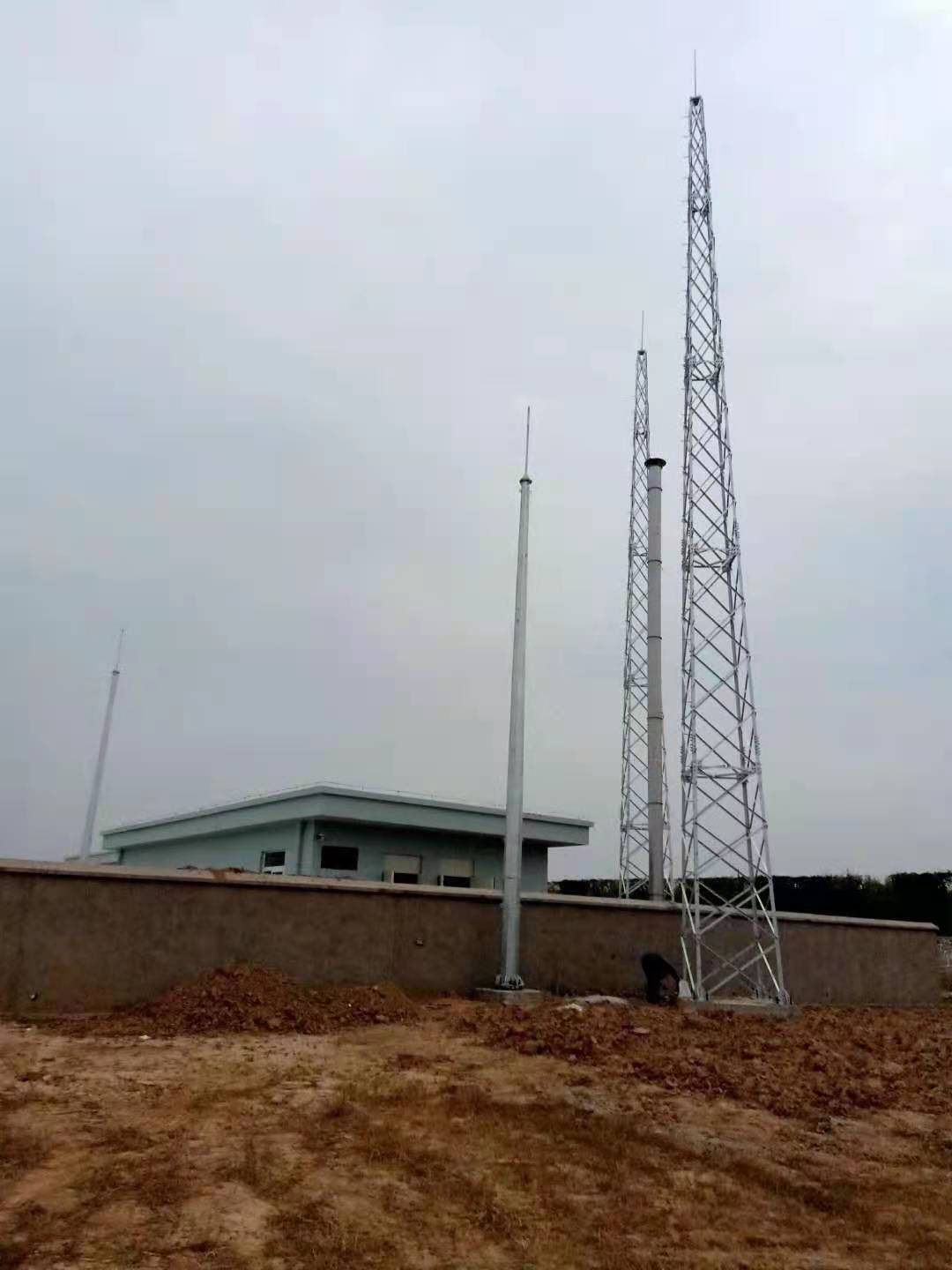 钢结构接闪杆避雷塔-搜了网