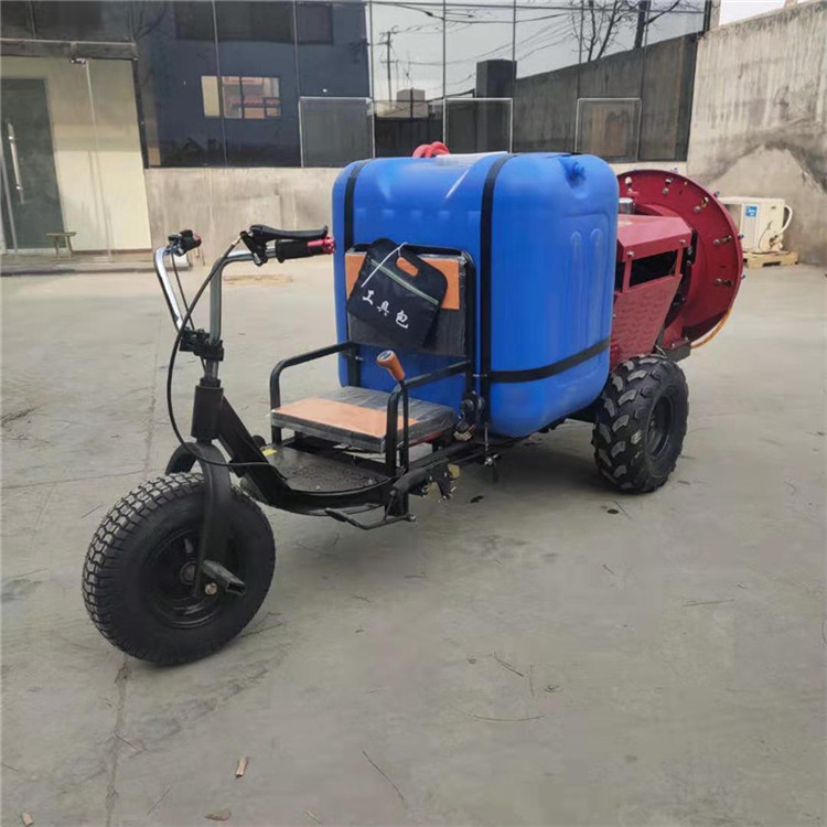 座驾式果园风送打药机农用杀虫喷药机电动三轮打药车