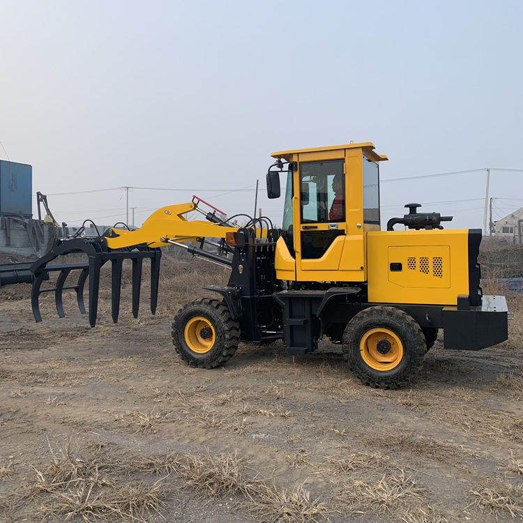 龙川装载机西城鸿宇30抓草机