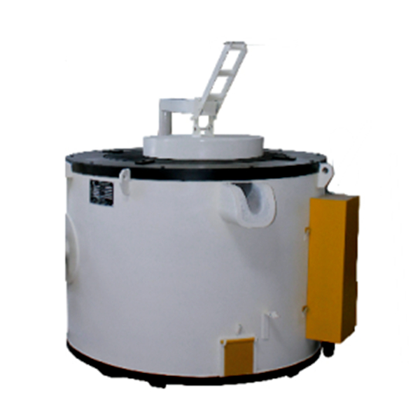 800公斤坩埚式铝合金熔化电阻炉厂家供应电阻带加热熔铝炉