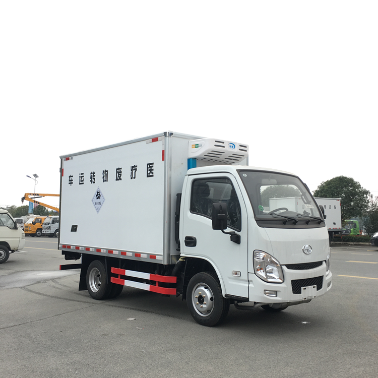 小型密闭式医疗废物转运车带低温杀菌无公害处理车